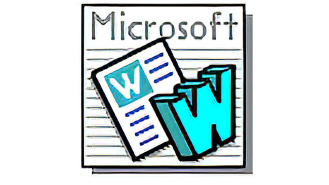 Microsoft Word Logo 1991-1993