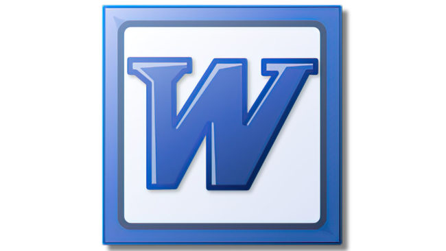 Microsoft Word Logo 2003-2007