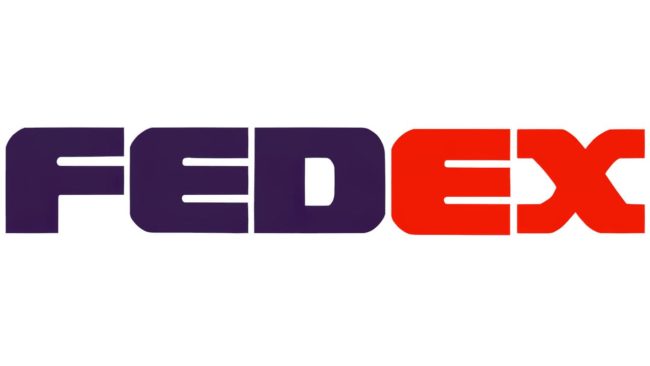 FedEx Logo 1991–1994