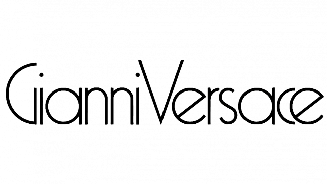 Gianni Versace Logo 1980–1990