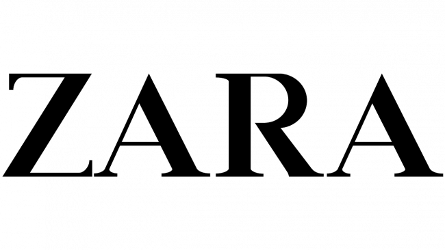 Zara Logo 1975-2008