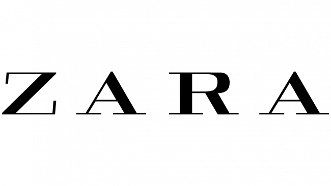 Zara Logo 2008-2019