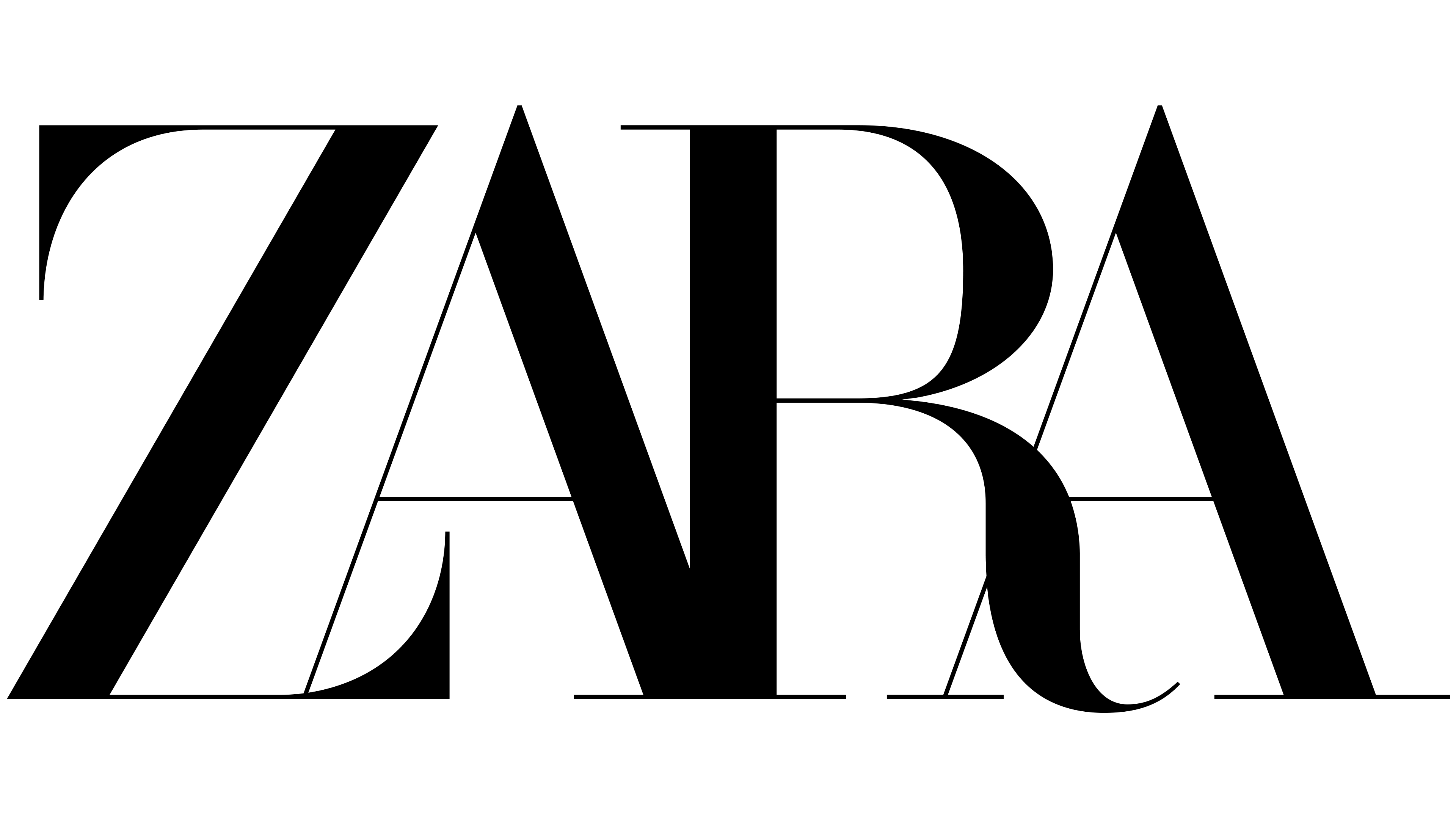 Zara Logo Storia E Significato Dell Emblema Del Marchio   Zara Logo 