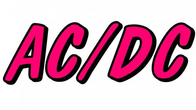 AC DC Logo 1976-1977