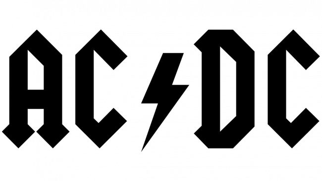 AC DC Logo 1977-oggi