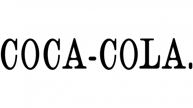 Coca Cola Logo 1886-1887