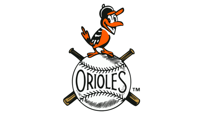 Baltimore Orioles Logo 1954-1965