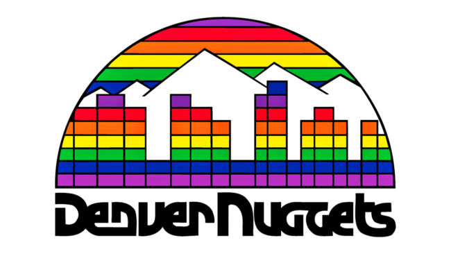 Denver Nuggets Logo 1982-1993
