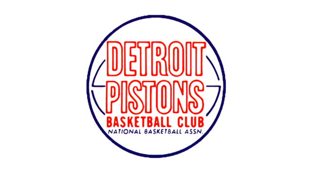 Detroit Pistons Logo 1957-1971