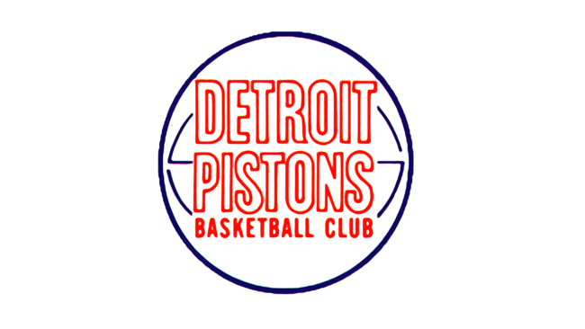 Detroit Pistons Logo 1971-1975