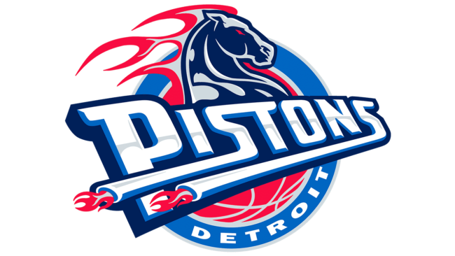 Detroit Pistons Logo 2001-2005