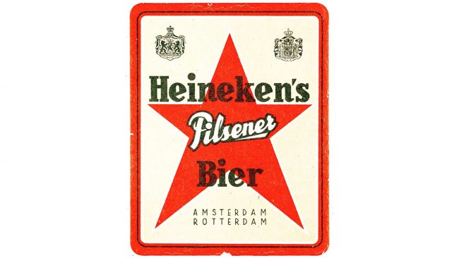 Heineken Logo 1930s 1954
