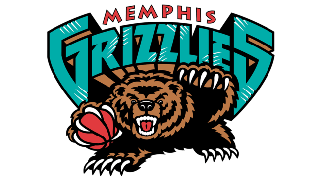 Memphis Grizzlies Logo 2002-2004