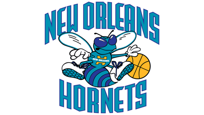 New Orleans Hornets Logo 2003-2008