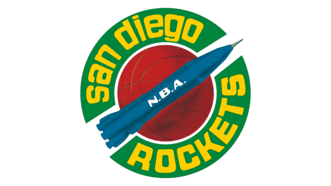 SanDiego Rockets Logo 1967-1971