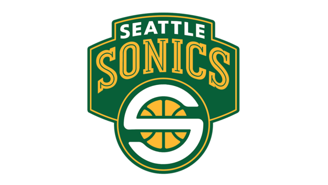 Seattle Sonics Logo 2002-2008