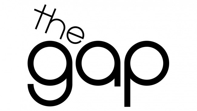 The Gap Logo 1969-1976
