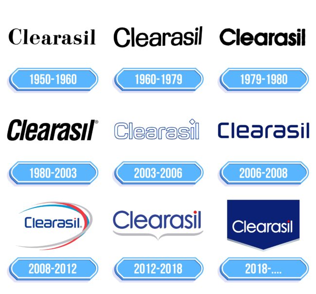 Clearasil Logo Storia