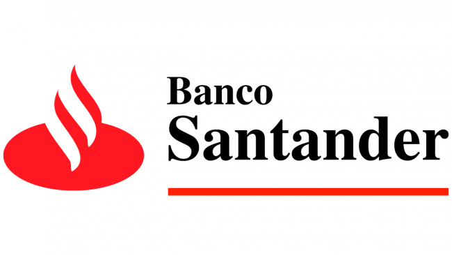 Banco Santander Logo 1989-1999