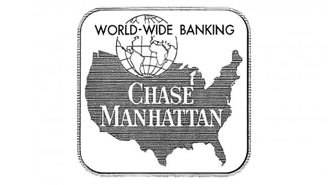 Chase Manhattan World-Wide Banking Logo 1955-1961