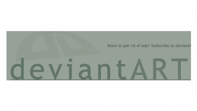 DeviantArt Logo 2003-2005