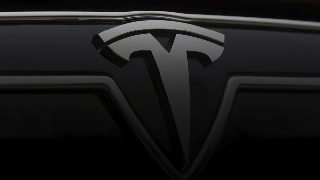 Logo della Tesla
