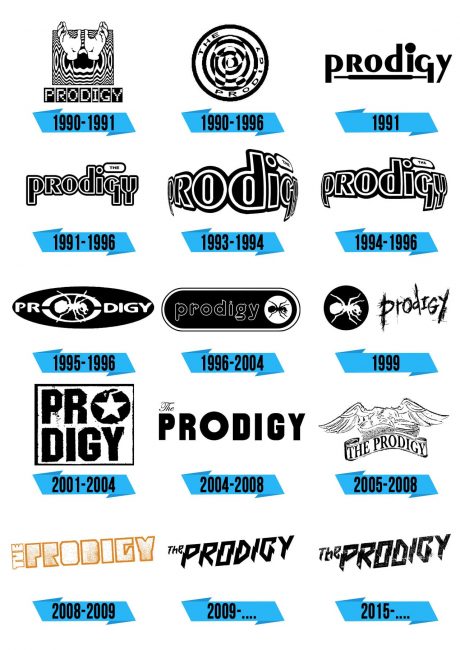 The Prodigy Logo Storia