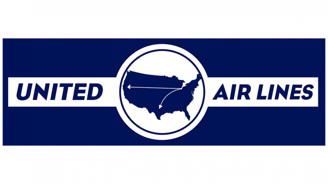 United Airlines Logo 1930-1933