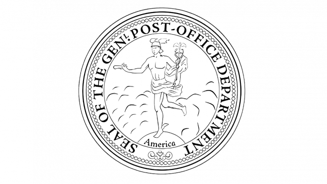United States Post Office Department Logo 1829-1837
