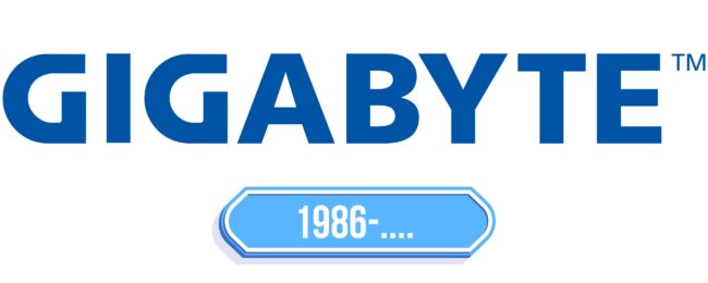 Gigabyte Logo Storia