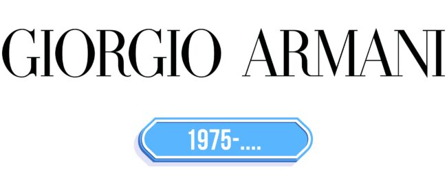 Giorgio Armani Logo Storia