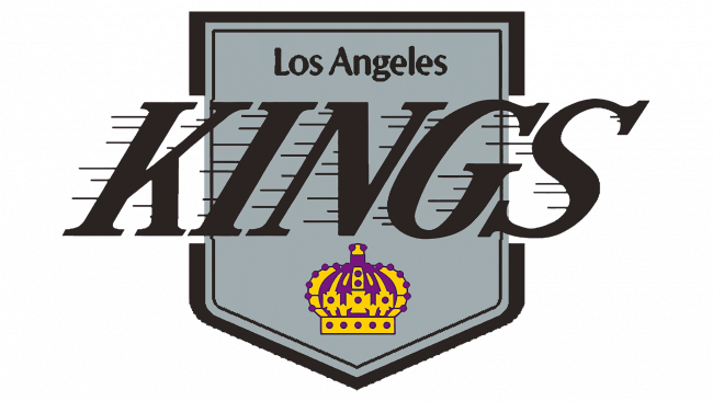 Los Angeles Kings Logo 1987-1988