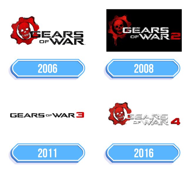 Gears of War Logo Storia