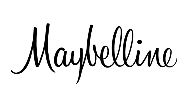 Maybelline Logo 1956-1979