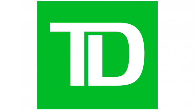 TD Toronto Dominion Bank Logo 2019-oggi