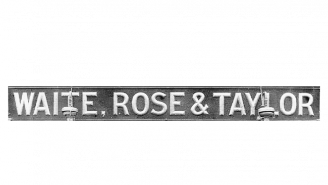 Waite Rose Taylor Logo 1904-1908