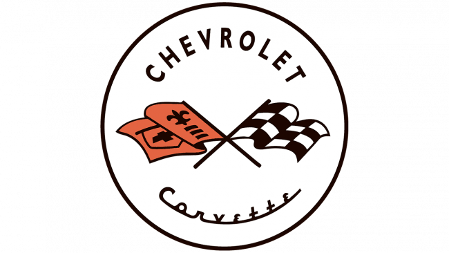 Corvette Logo 1953-1955