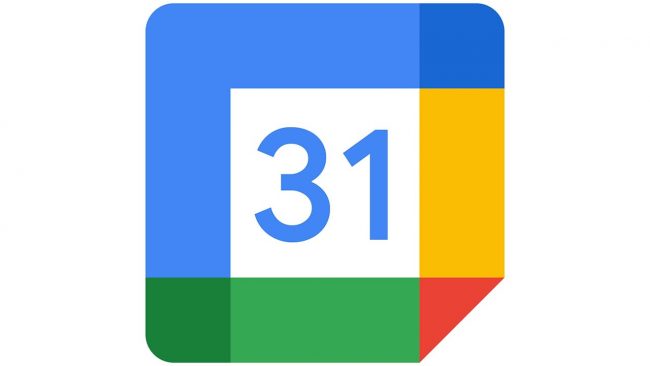 Google Calendar Logo 2020-oggi