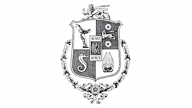 Rolls Royce Motor Cars Logo 1906-1934