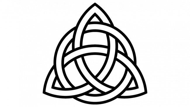 Celtic Triquetra symbol
