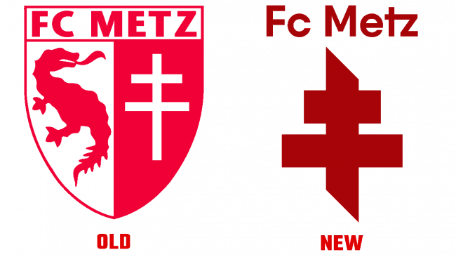 FC Metz Vecchio e Nuovo Logo (storia)