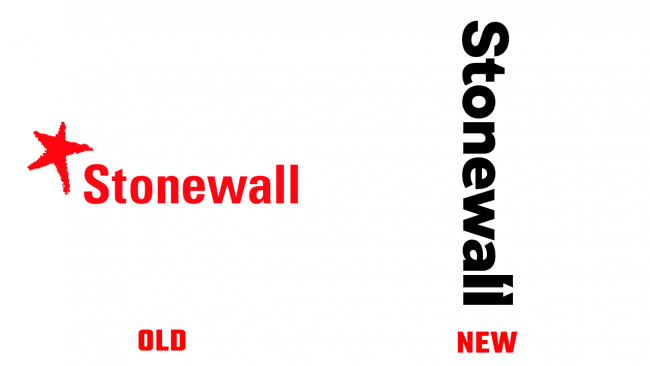 Stonewall vecchio e nuovo logo (storia)