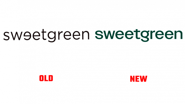 Sweetgreen Vecchio e Nuovo Logo (storia)
