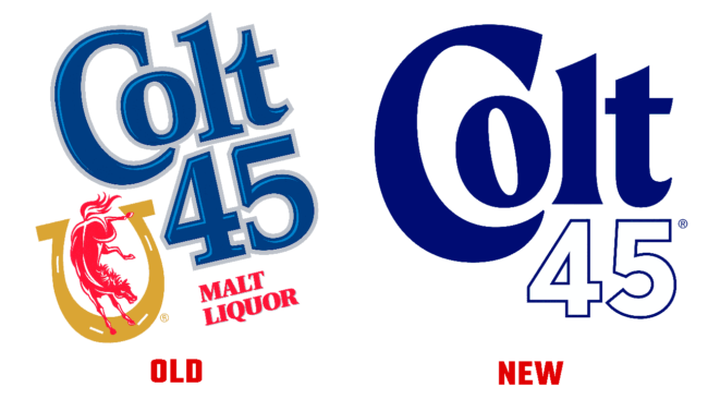 Colt 45 vecchio e nuovo logo (storia)