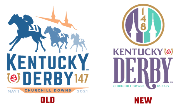 Kentucky Derby Vecchio e Nuovo Logo (storia)