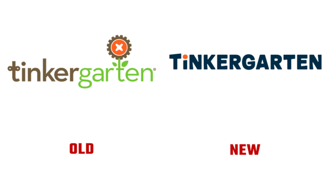 TinkerGarten Vecchio e Nuovo Logo (storia)