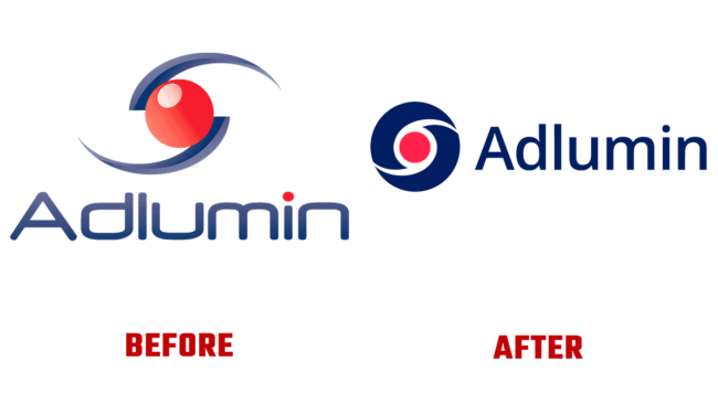 Adlumin Prima e Dopo Logo (storia)