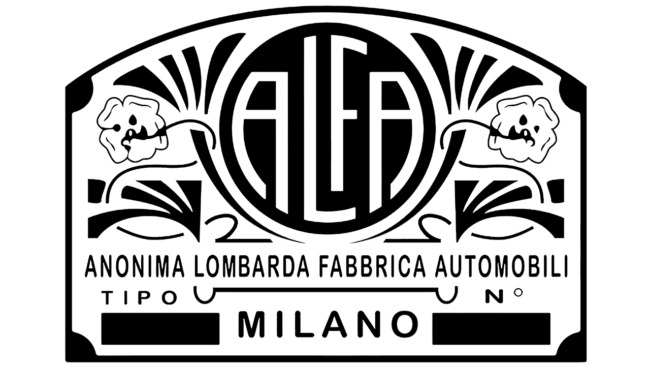 Alfa Milano Logo 1870-1910