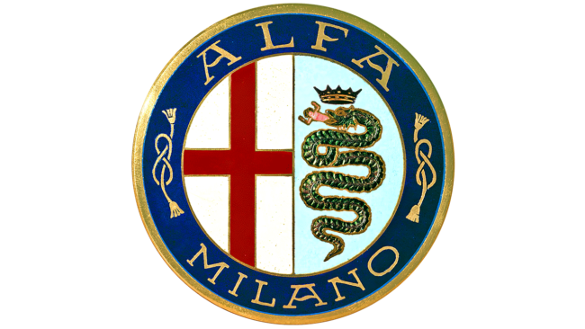 Alfa Milano Logo 1910-1915