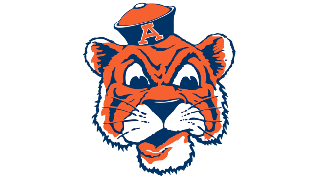 Auburn Tigers Logo 1957-1970